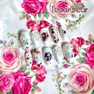 🧃Sippy Mudkip 🧃 ฅ՞•ﻌ•՞ฅ PressOn Nails